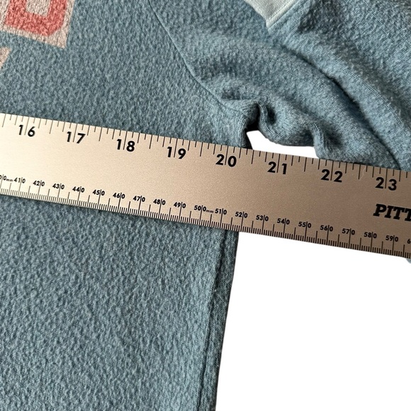 WILDFOX Sweatshirt MERMAID ON DUTY Blue Medium - Picture 7 of 8